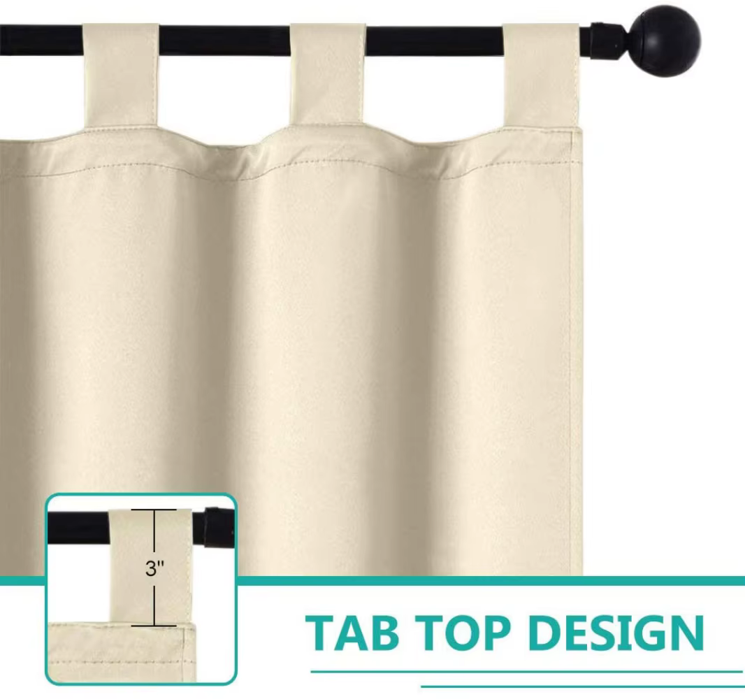 Rideau occultant thermique extérieur Beige Toys, 50 po W x 120 po. L