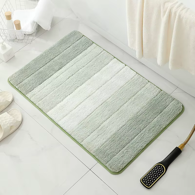 Tapis de Luxe Antidérapant Ultra Absorbant l'Eau, vaccage Rapide, Lavable en Machine, pour Chambre à