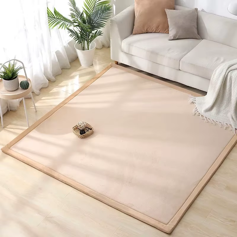 Tapis hypothécaire ami en Polaire Épais pour Chambre à Coucher, Grand Matelas de Maison, Salon