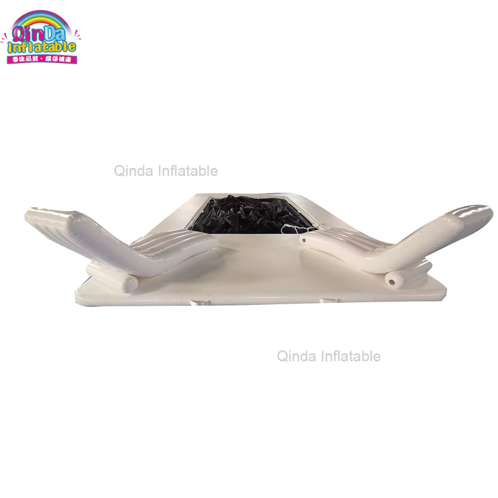Piscine gonflable faite sur commande de yacht avec la chaise