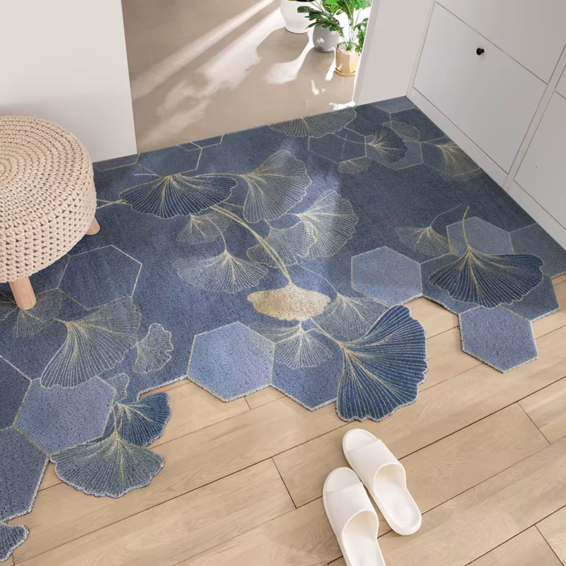 Paillasson de sol antidérapant, tapis de bienvenue, en caoutchouc Durable, pour porte, profil bas, l
