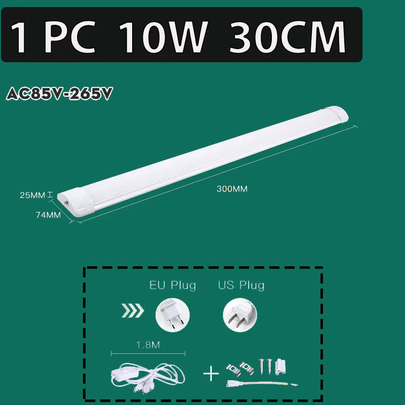 Led placard de cuisine lumières sous armoire lumière armoire éclairage Led 5W 10W 20W Tube applique