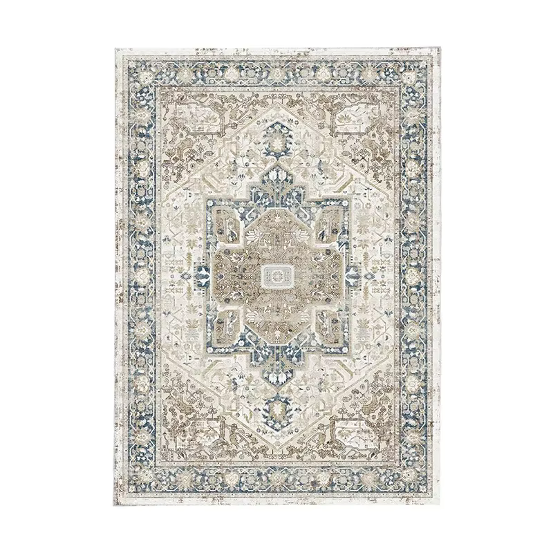 Tapis de salon de Style bohème, grande surface, Style ethnique rétro, pour chambre à coucher, de lux