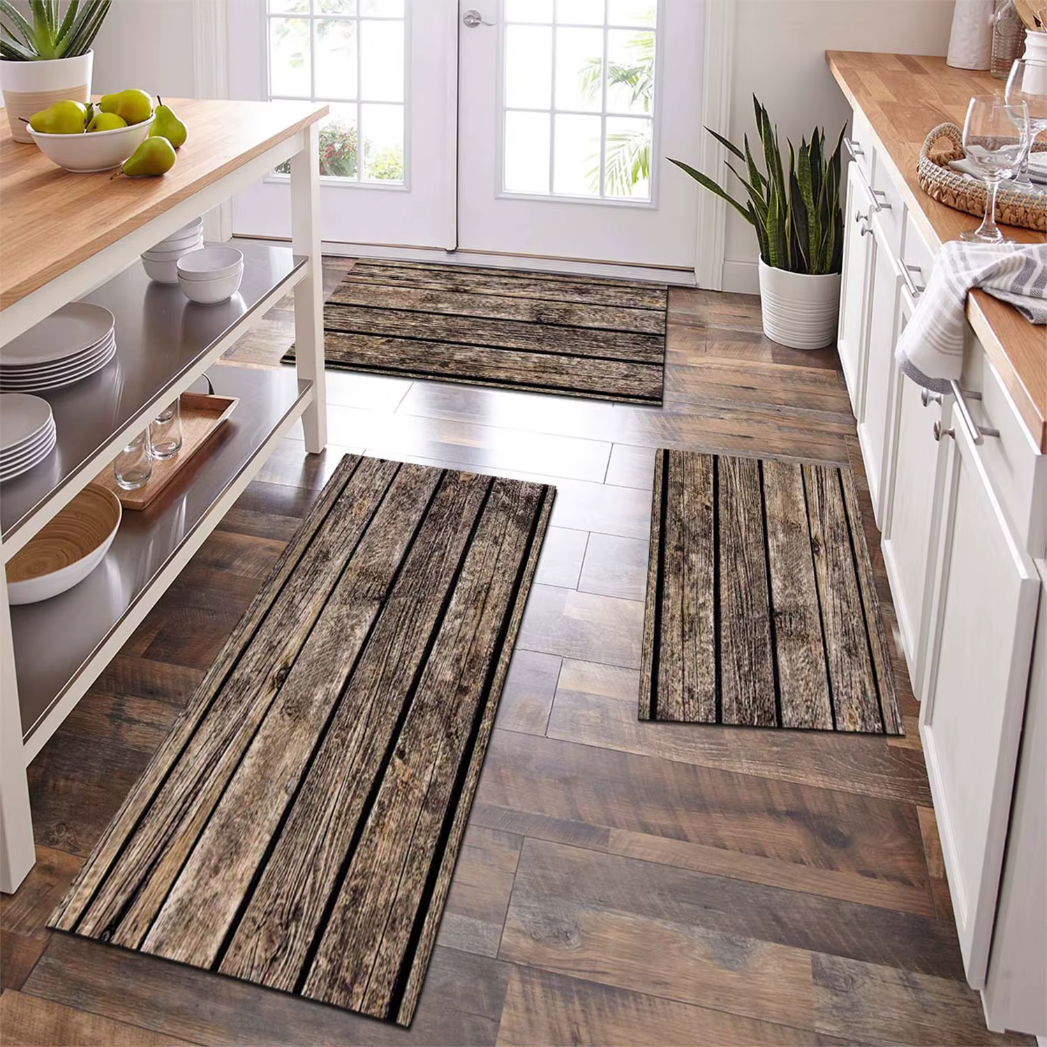 Tapis de sol de cuisine, paillasson d'entrée de chambre à coucher, salon pour enfants, Tatami, décor