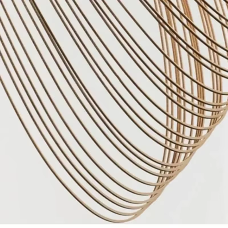 Lampe LED suspendue en bois de bouleau de styliste italien, pour escalier, cuisine, Restaurant, bout