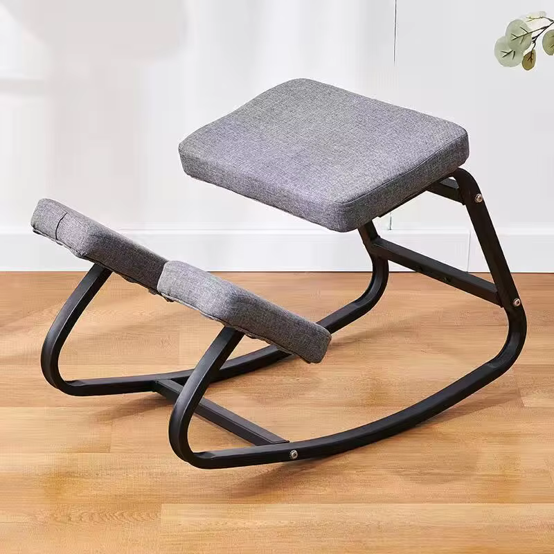 Chaise ergonomique à genoux pour le bureau et la maison, confortable, avec dossier, pour ordinateur,