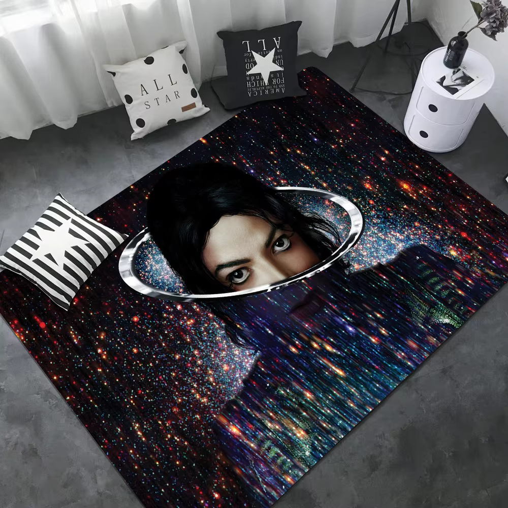 Michael Jackson tapis de couloir Style INS doux chambre sol maison buanderie tapis anti-dérapant che