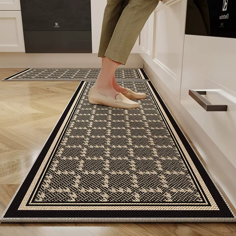 Tapis de sol de Cuisine Tapis antidérapant décoration de la maison Tapis longue surface anti-dérapan
