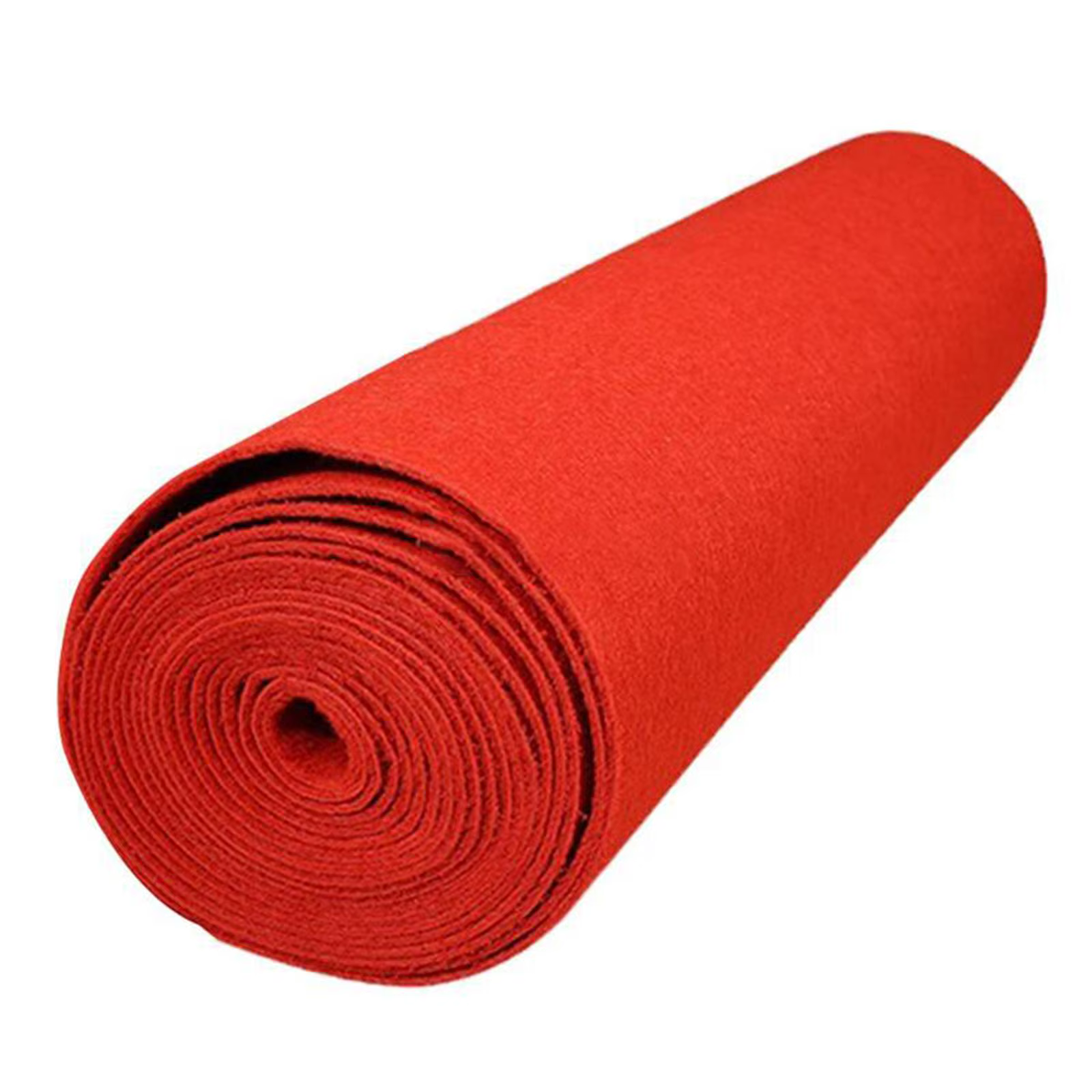 Tapis rouge antidérapant, décoration de mariage, 1M de large, 20M de Long, chemin d'allée rouge pour