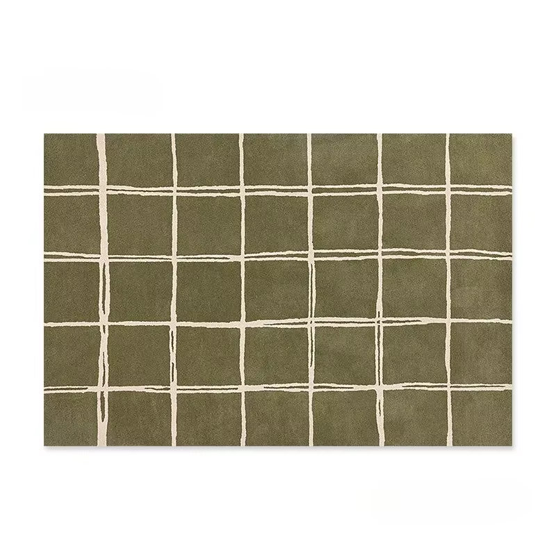 Tapis de Style français pour salon, lumière de luxe, décor de chambre à coucher, lavable, épais, en