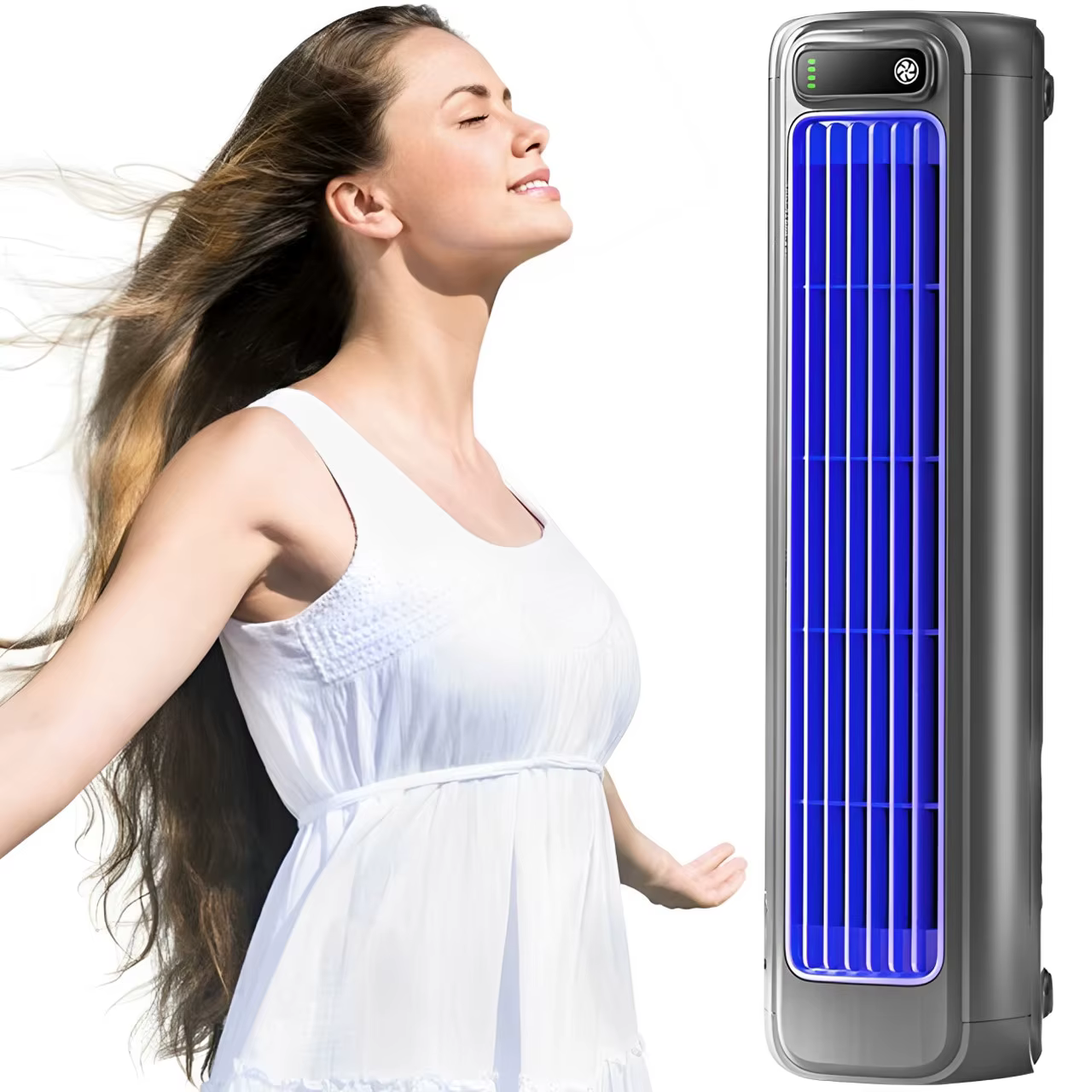 Ventilateur mural d'été personnalisable pour cuisine, climatiseur portable, ventilateur de refroidis