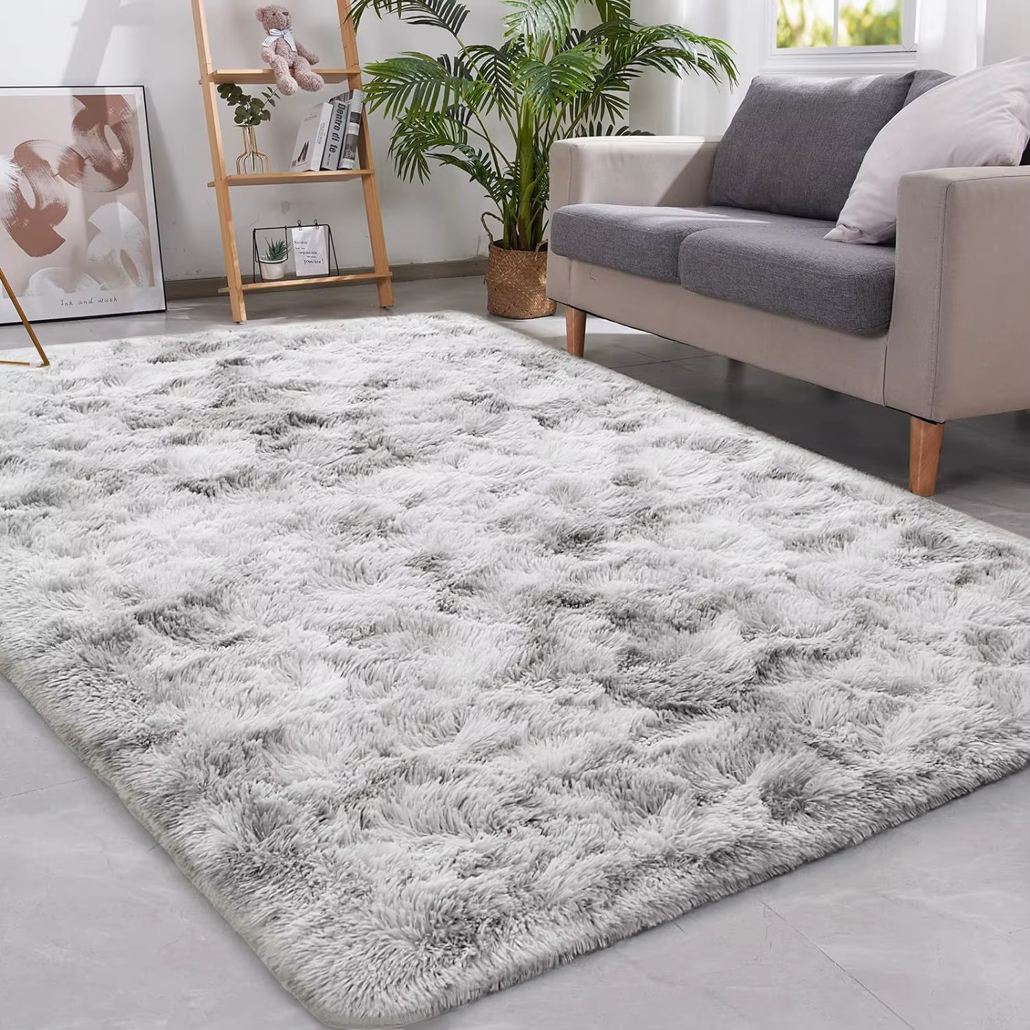 Tapis 160x230 cm 120x160 cm doux moelleux tapis pour chambre salon dortoir pépinière enfant lavable 