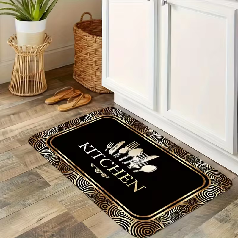 Tapis de sol de cuisine antidérapant adapté aux pieds, tapis antidérapant, tapis d'amortissement dou