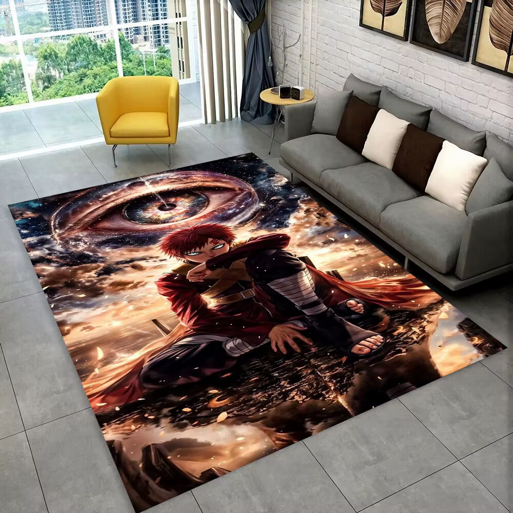 Tapis 3D N-Naruto Cartoon Anime I-Itachi pour salle de jeux, chambre à coucher, salon, canapé, décor