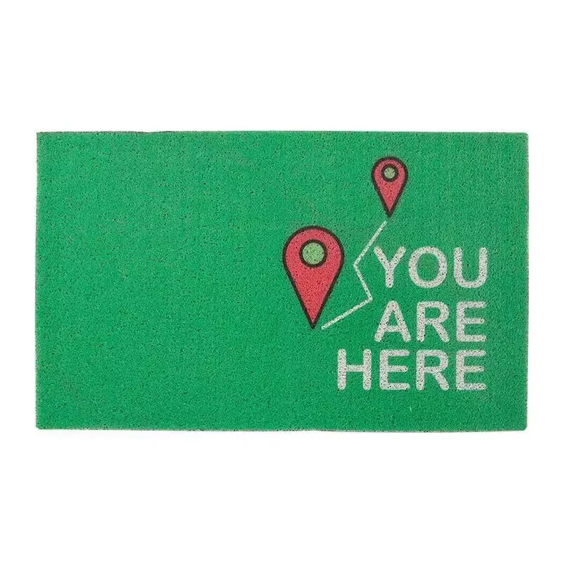Tapis d'entrée créatif pour porche, hall et couloir, antidérapant, décoratif, pour la maison