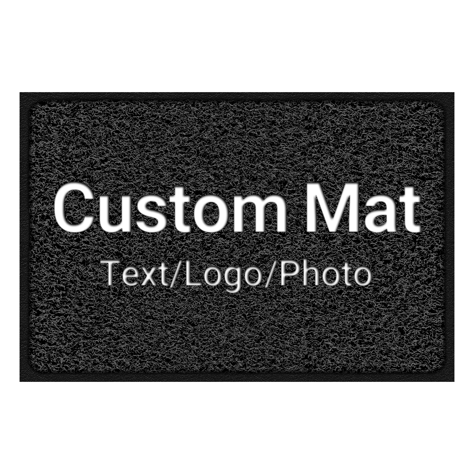 Tapis d'entrée personnalisé pour entreprise, tapis de magasin, tapis en PVC imperméable antidérapant