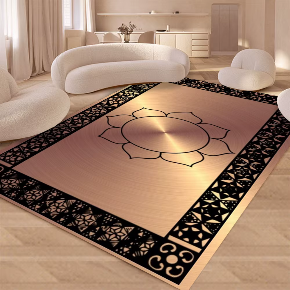 Tapis de luxe pour décoration de salon, moderne, abstrait, pour la maison, le bureau, grande surface