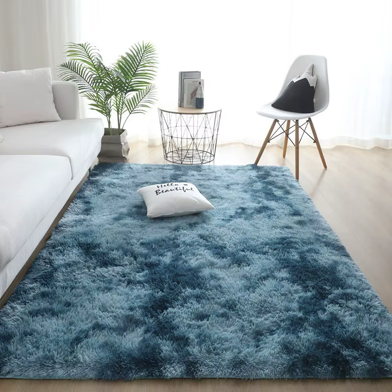 Grand Tapis Doux et Moelleux à Cheveux Longs, pour Salon, Couloir, délégations, Buanderie, Chambre à
