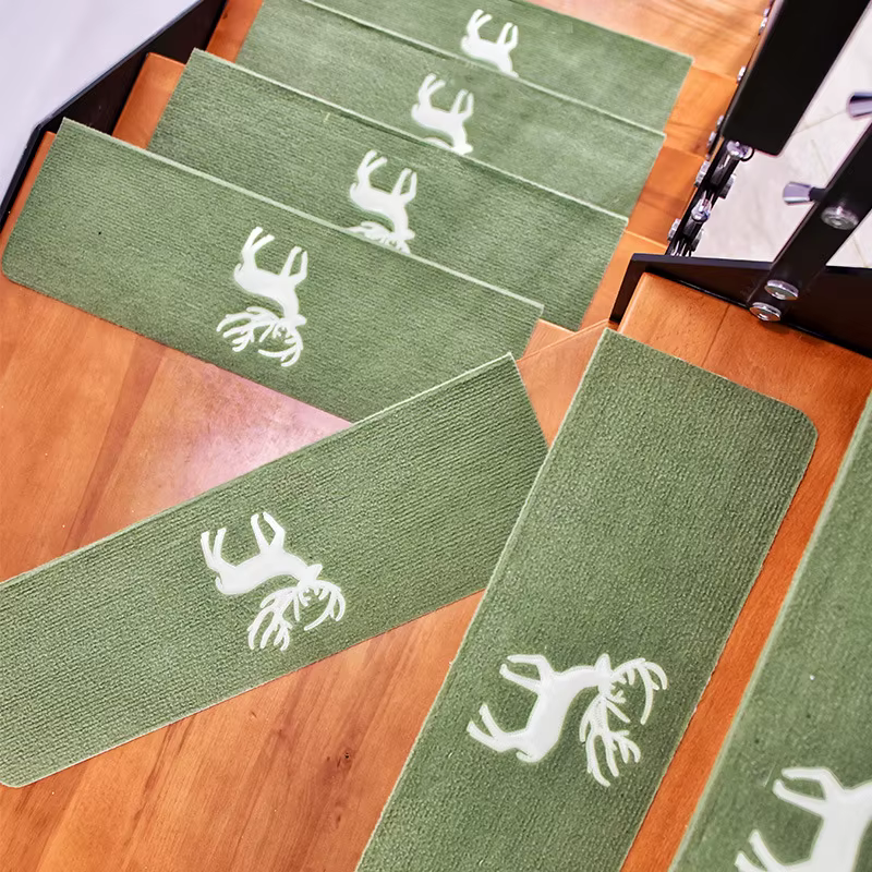 Tapis d'escalier auto-adhésif non ald Shoous, tapis de sol en polymères, tapis de protection découpé