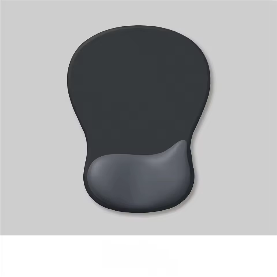 Tapis de souris confortable avec repose-poignet en gel, tapis de souris ergonomique pour soulager la