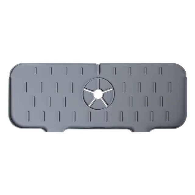 Tapis absorbant en Silicone pour robinet de cuisine, protection contre les éclaboussures d'évier, ta
