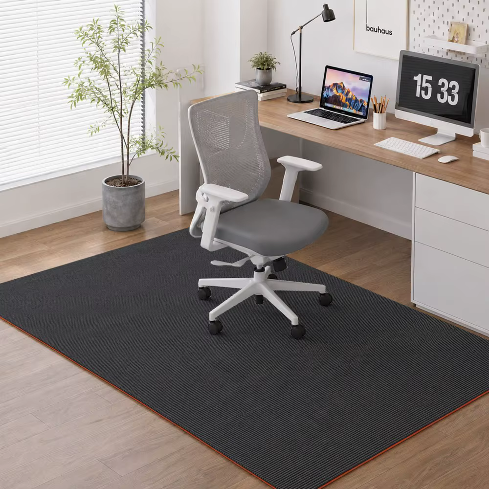 Tapis rectangulaire imprimé style cuisine américaine, antidérapant, lavable, doux, pour salon, chamb