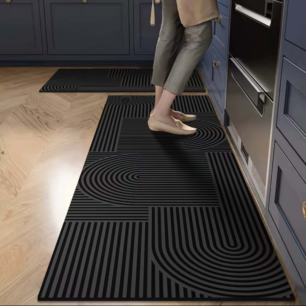 Tapis géométrique moderne de Style minimaliste, tapis élégant pour cuisine, salle à manger, décorati
