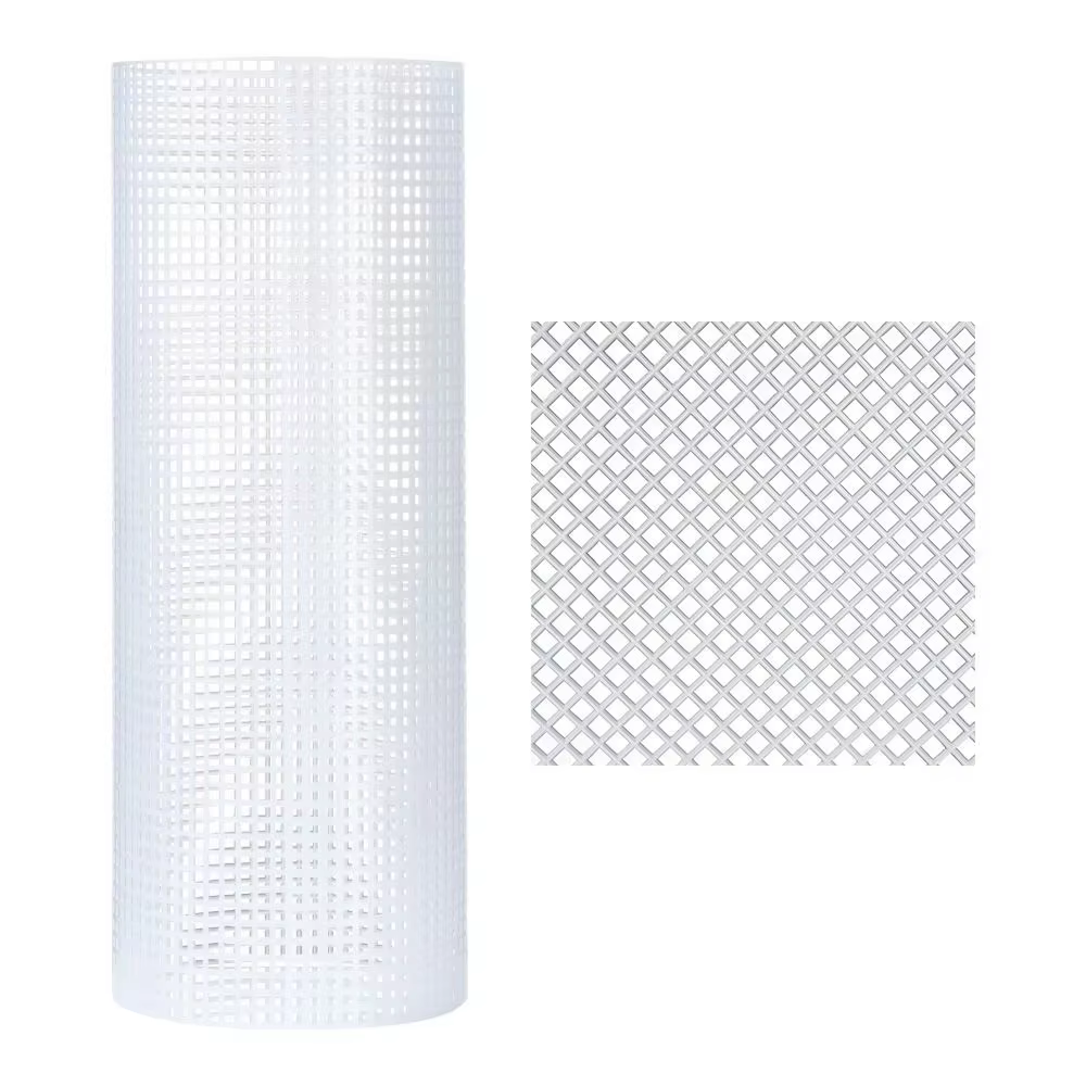 33*50CM plastique maille tissu sac tapis fil crochet artisanat fournitures bricolage artisanat loque