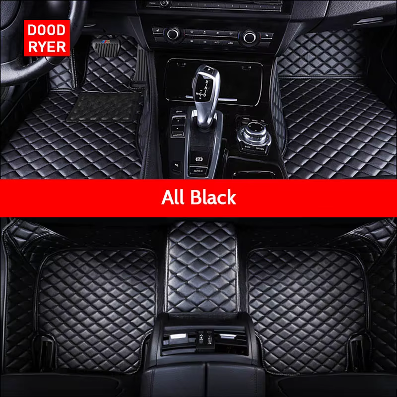 DOODRworking-Tapis de sol de voiture personnalisés, tapis automatiques DS3, accessoires de repose-pi