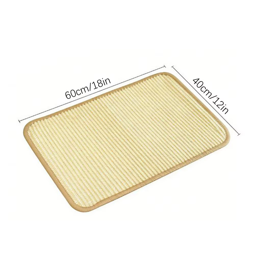 Tapis à gratter pour lapins, tapis de forage intérieur 15,7x23,6 po, planche à gratter pour cage, po