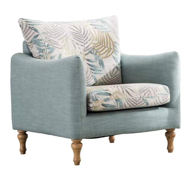 Chaise à coussin en bois avec protecteur De sol, canapé paresseux pour adultes, Salon De Belleza, me