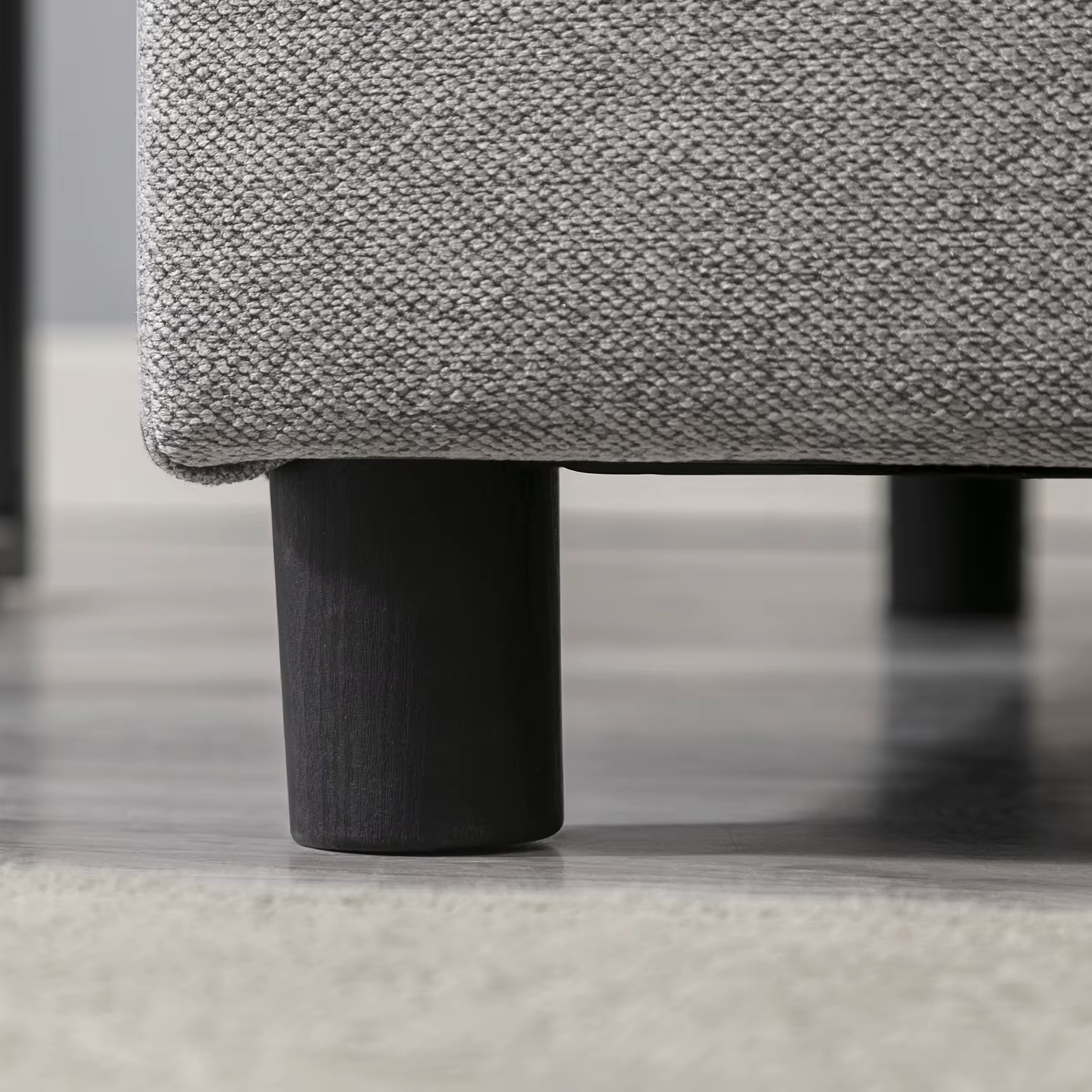 HORGgland-Canapé 3 places en tissu lin, confortable, moderne, pour salon