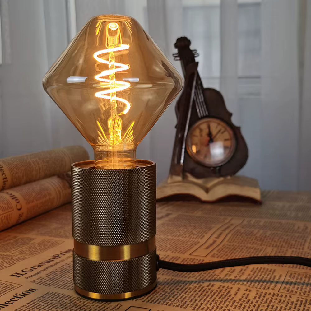 TIANFAN E27 Vintage Edison ampoule Led de forme spéciale Filament Led 4W Dimmable 220-240V ampoule d