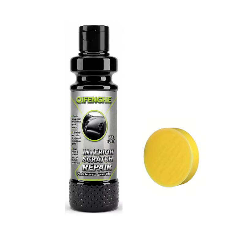 Pâte Restauratrice 2-en-1 Plastique & Caoutchouc 150g, Crème d'Entretien Multi-Usages pour Intérieur