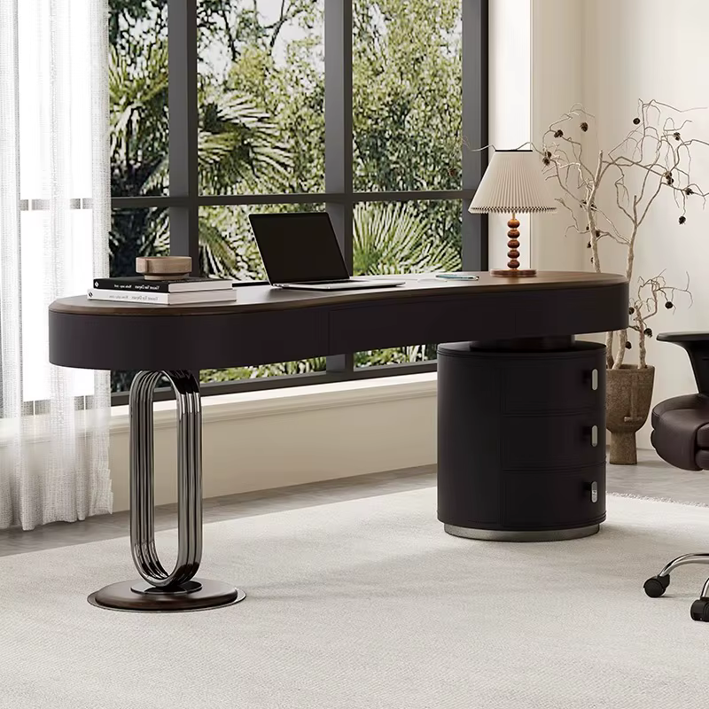 Bureaux d'ordinateur de rangement modernes de luxe élégant ordinateur portable adulte bureau de jeu