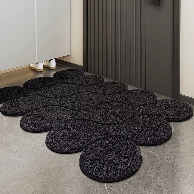 Tapis de sol pour porte d'entrée, résistant à la saleté, antidérapant, paillasson avant, intérieur e
