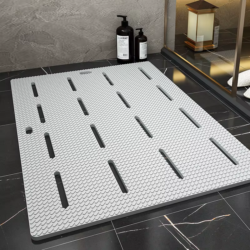 Salle de bain tapis antidérapants salle de douche maison bain salle de bain tapis de sol imperméable