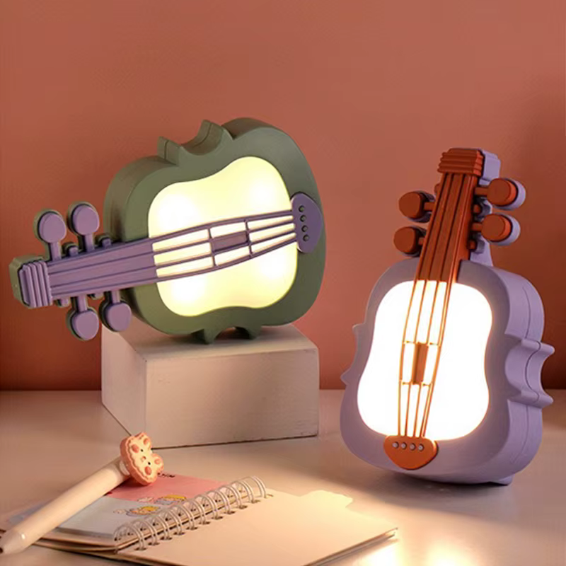 TV peinture veilleuse Led mignon enfant apprentissage lampe de Table chambre décoration de la maison