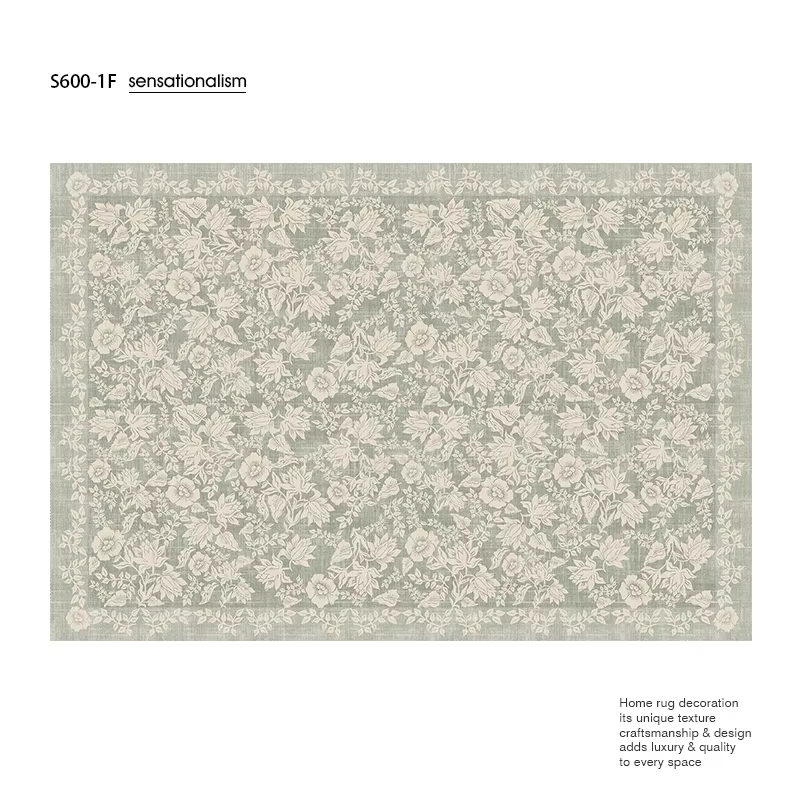 Tapis de salon et de chambre à coucher, grands tapis bohèmes, style iranien, lavables en machine, ta