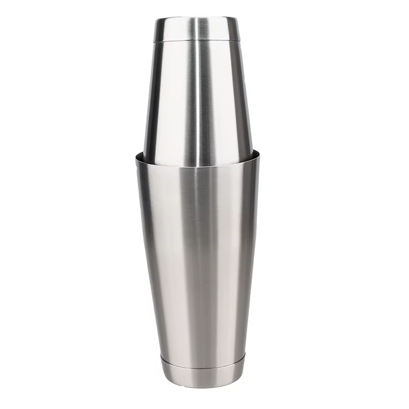 Shaker à cocktails avec mélangeur en acier inoxydable 750/550 ml, 2 pièces, outils de bar pour barma