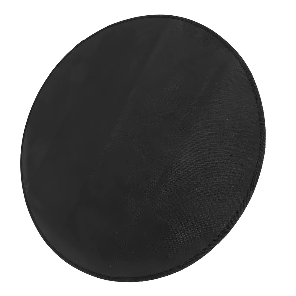 Tapis ignifuge rond résistant à la chaleur de 24 pouces pour barbecue extérieur, protection de terra