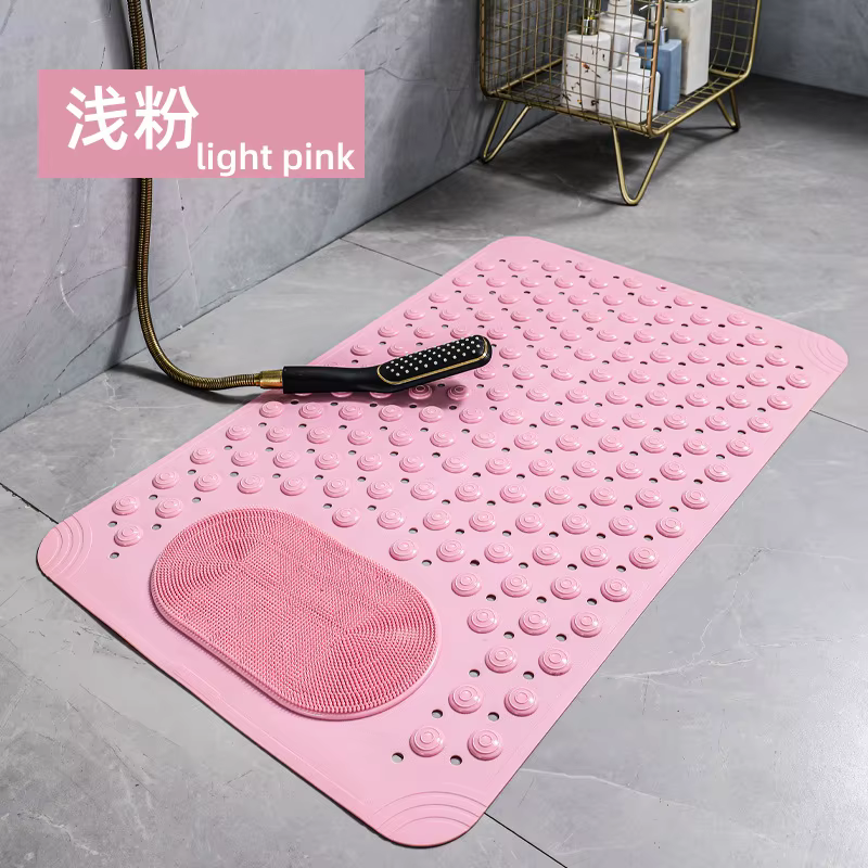 Tapis de sol antidérapant pour salle de bain, tapis de toilette anti-chute, tapis de massage pour ba