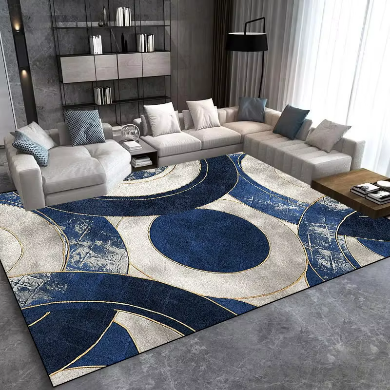 Grand tapis de luxe léger et moderne, pour salon, décoration de la maison, canapé, 200x300, antidéra