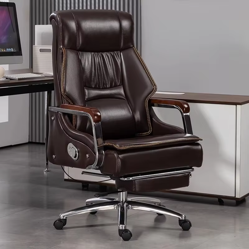 Chaises De bureau réglables en hauteur Massage confortable chaises De bureau pliantes ergonomiques à