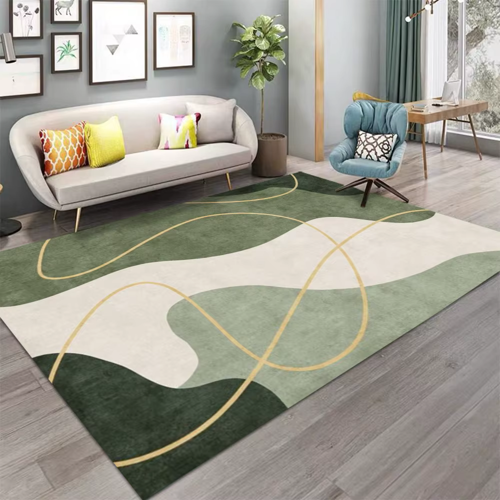 Tapis moderne à motif géométrique abstrait pour la maison, tapis de salon, tapis de chambre, tapis d