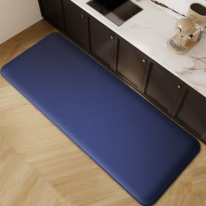 Longue Bande Épaisse en Flanelle pour Sol de Cuisine et Salle de Bain, Absorbant les Virus des Pieds