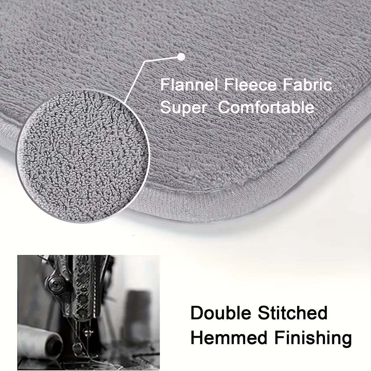 Tapis antidérapant en flanelle épaisse, dessin animé, pour salle de bain, toilettes, lavable, tapis 