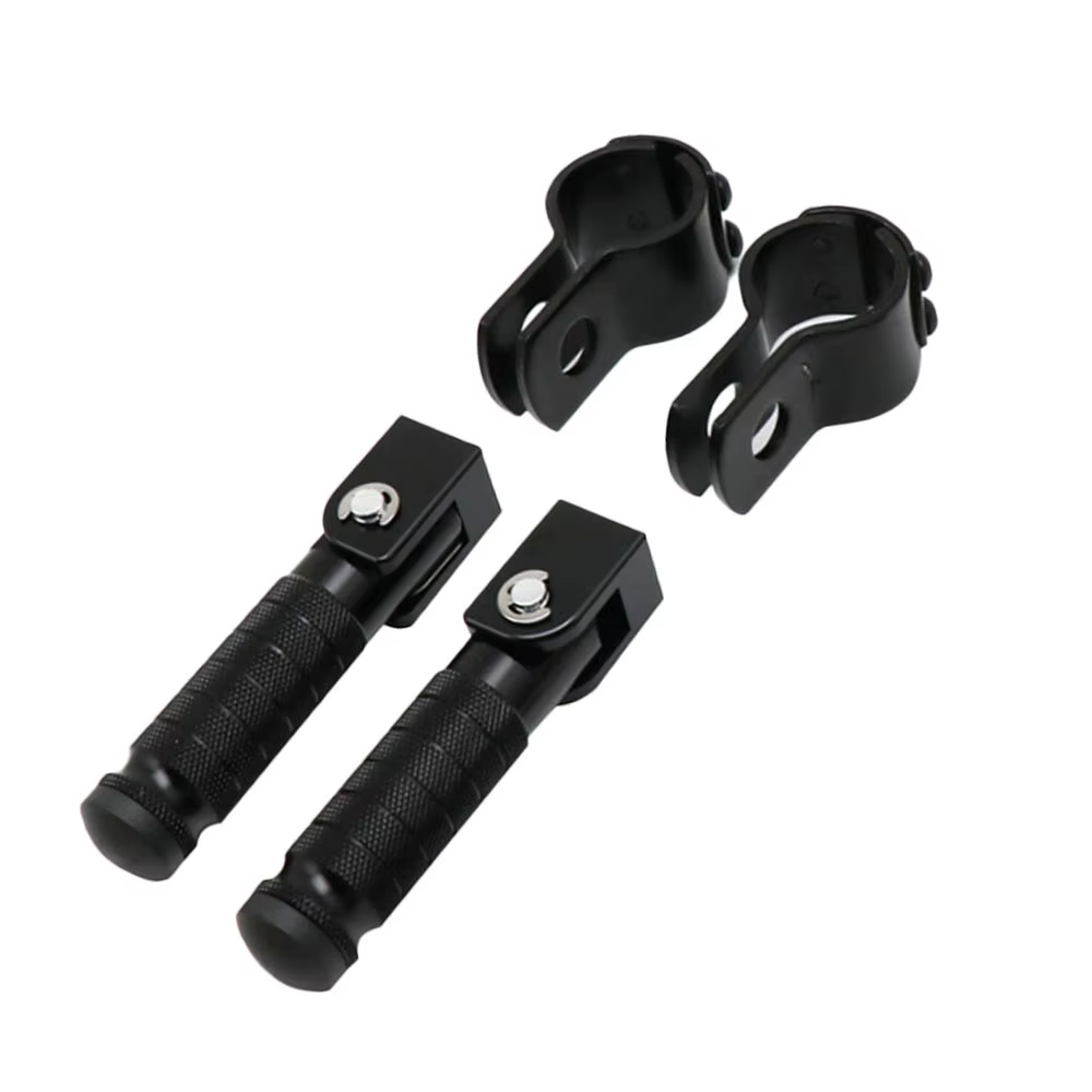 Pédales universelles pliables pour moto, pour Kawasaki, Yamaha, Honda, en aluminium CNC, pour cyclom