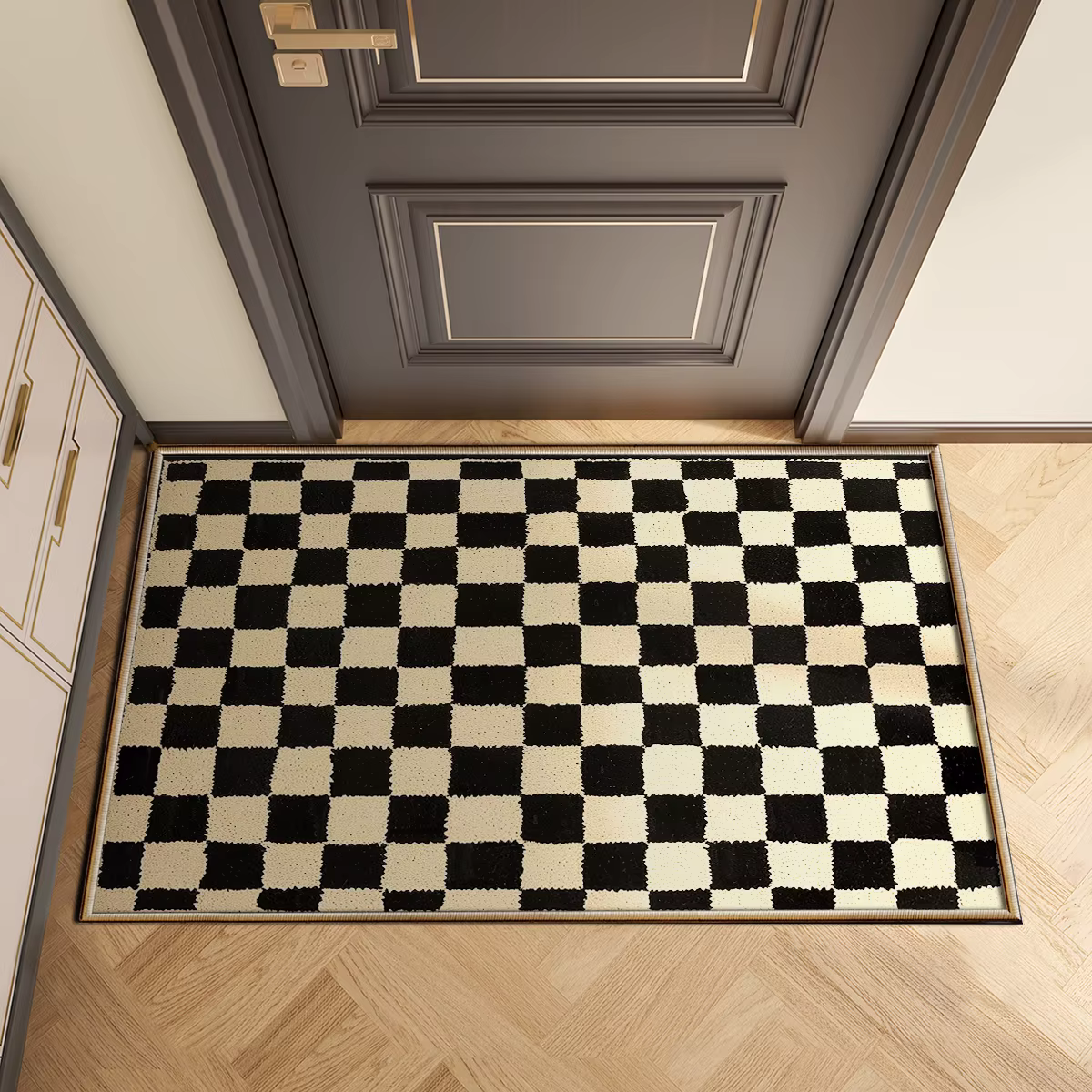 Paillasson d'entrée de luxe, tapis d'extérieur et d'intérieur pour chambre à coucher, couloir, porte