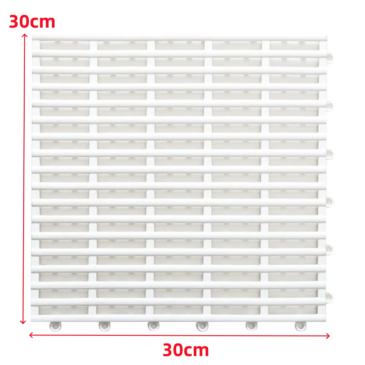 30x30 cm carré salle de bain tapis antidérapants salle de douche tapis de sol piscine creux épissage